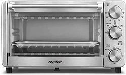Comfee 4-Slice 12-Liter Capacity Stainless Steel Toaster Oven - $51.84 Today