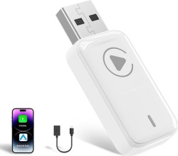 Wireless Apple CarPlay and Android Auto 2-in-1 Plug & Play Adapter - $26.99