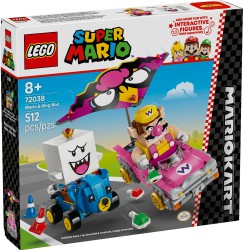 LEGO Super Mario: Mario Kart Wario & King Boo Building Set - $35.95 Shipped