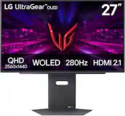 LG UltraGear 27" OLED QHD 280Hz Premium Gaming Monitor - $449.99 Shipped