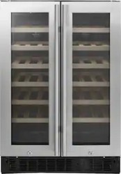 Insignia Dual Zone Wine and Beverage Cooler with Glass Doors - $599.99 Today