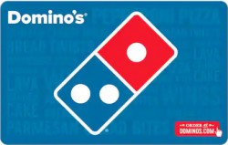 Best Buy Deal of the Day: Save 15% on Select Domino's Pizza Digital Gift Cards