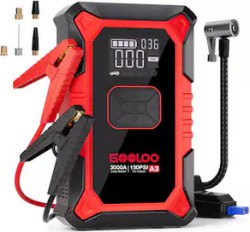 Gooloo A3 Vehicle Jump Starter with Air Compressor - $69.97 with Free Shipping