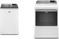 Maytag 5.3 cu.ft. Top Load Washer with 7.4 cu.ft. Electric Dryer - $999.98 Today