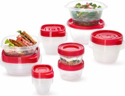 Rubbermaid TakeAlongs 40-Piece Food Strorage Containers w/ Red Lids - $13.94