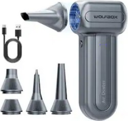 Wolfbox DF60 Electric Air Duster Cordless Air Blower with Battery - $30.69 Each