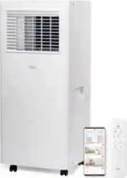 TCL 250 sq.ft. 8,000 BTU Smart Portable Air Conditioner & Dehumidifier - $229.99