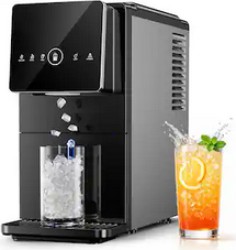 Ecozy Chillio Nugget Style Ice Maker and Dispenser, Black - $218.49 Shipped Free