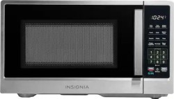Insignia 0.9 cu.ft. Stainless Steel Compact Countertop Microwave Oven - $69.99