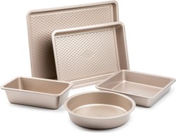 Thyme & Table Non-Stick Aluminized Steel Baking 5-Piece Set, 3 Colors - $29.97