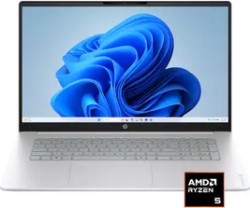 HP OmniBook 3 17.3" Full HD Laptop with AMD Ryzen 5, 512GB SSD - $479.99