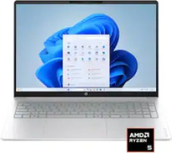 HP OmniBook 3 16" 2K Touch Laptop with Ryzen 5, 8GB, 256GB SSD - $399.99