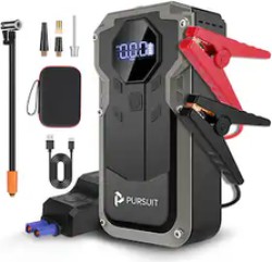 Pursuit 2000A Jump Starter with Air Compressor & 150 PSI Tire Inflator - $49.99