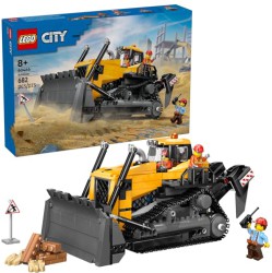 LEGO City Yellow Bulldozer Construction Site Building Kit - $51.99 Shipped Free