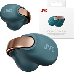 JVC Nearphones Open-Ear True Wireless Headphones in Blue or Black - $77.99