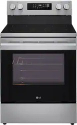 LG 30" 6.3 cu.ft. Freestanding Electric Convection Smart Range - $599.99 Today