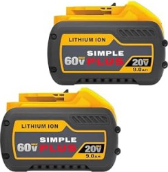 Replacement Power Tool Batteries for Milwaukee, Dewalt & More - $36.99 and up