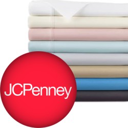 Up to 65% off on Select Sheets, Sets & Pillowcases at JCPenney + Extra 30% off