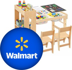 Save up to 50% off on August Toddler Furniture and Accessory Deals at Walmart
