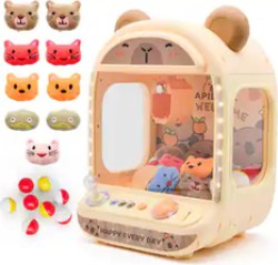 Contixo Capybara Mini Arcade Claw Machine for Kids with LED Lights - $39.99
