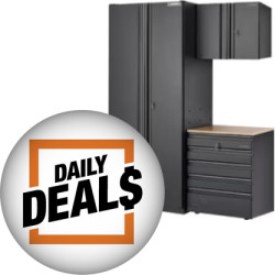 Home Depot Daily Deal: Up to 45% off Garage and Closet Storage & Organization