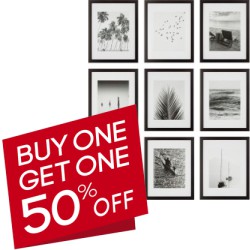 Buy 1, Get 1 50% off on Hundreds of Picture Frames at Target through Saturday