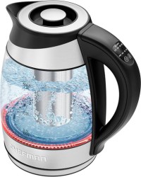 Chefman Electric Kettle with Temperature Control, 5 Presets, LED Lights - $27.99