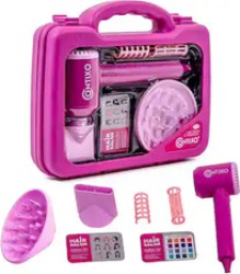 Contixo Kids' Hair Salon Playset with Hair Dryer and Accessories - $9.99 Shipped