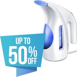 Up to 50% off on Select Irons, Steamers & Accessories at Amazon with Prime S&H