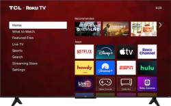 TCL 55" S-Series 4K HDR LED Smart TV with Roku TV, 2026 Model - $199.99 Today
