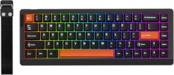 Epomaker HE68 Lite Hall Effect Gaming Keyboard in Black & Red - $35.99 Today