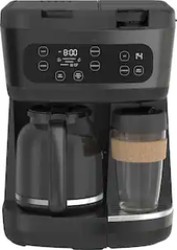 bella MultiBrew 12-Cup Drip & Single Serve Coffee Maker, Black Stainless - $59.99