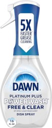 Dawn Powerwash Free & Clear Light Pear Dish Spray Soap Starter Kit - $3.89