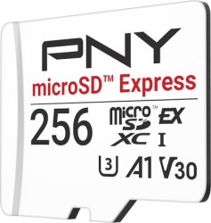 PNY 256GB microSD Express U3 V30 A1 Flash Memory Card - $49.99 Shipped