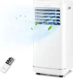 Costway 10,000 BTU Portable Air Conditioner 3-in-1 Unit with Fan - $199.00 Today