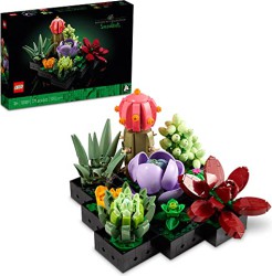 LEGO Botanicals Succulents Building Set with 9 Different Plants to Build - $34.99