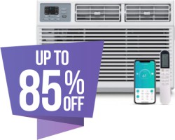 Up to 85% off on 100s of August Air Conditioners, Fans & More Deals at Walmart