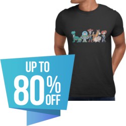 Save 40% to 80% off on 32,000+ Styles of Men's Tees, Tanks & Bottoms at Target