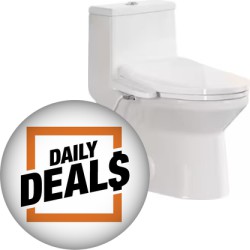 Home Depot Daily Deal: Up to 40% off Showers, Toilets, Tubs, Vanities, Sinks, More