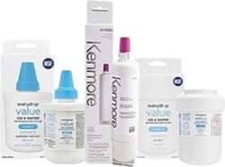 Refrigerator Water Filters from Whirlpool & Kenmore - $25.99 to $64.99 + 25% off