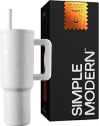 Simple Modern 40 oz. Ceramic-Lined Leak-Proof Tumbler, Ghosts Design - $15.84