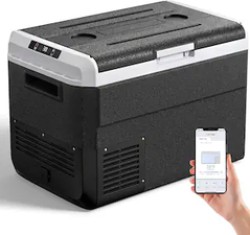 Euhomy 53-Quart Portable Vehicle Refrigerator in Black - $167.99 w/ Free Shipping