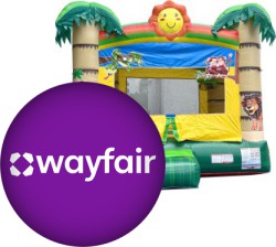 Labor Day Deal at Wayfair: Up to 70% off 700+ Bounce Houses & Inflatable Slides