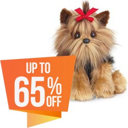 Save up to 65% off on Select August Stuffed Animals and Plush Toys at Amazon