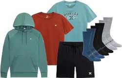 Hurley Apparel, Underwear, Socks and More Deals - $14.99 to $19.99 with Prime FS