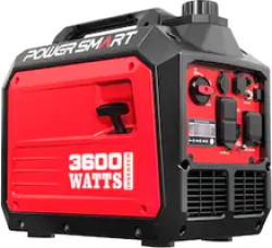 Powersmart 3,600W Portable Inverter Generator - $364.99 with Free Shipping