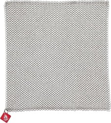 Knapp Made 7" x 5" Stainless Steel Chainmail Dishcloth for Cast Iron - $18.98