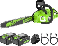 Deal of the Day at Lowe's: Save up to 65% off Select Greenworks Chainsaws Today