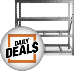 Home Depot Daily Deal: Up to 50% off Storage & Organization, Patio, Grills & More
