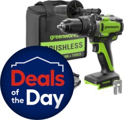 Lowe's Daily Deal: Up to 35% off Select Greenworks Drills & Drivers w/ Free S&H